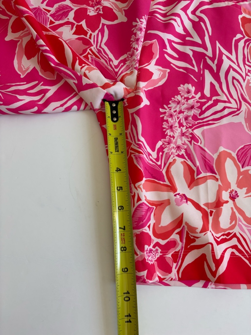 Ibkul Pink Floral Shorts Size 12 - Picture 8 of 9